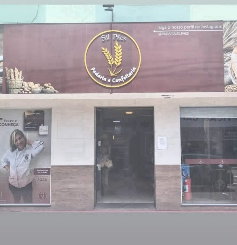 Fachada da Sil Pães
